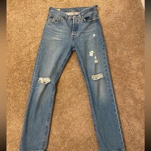 Levi’s straight leg jeans